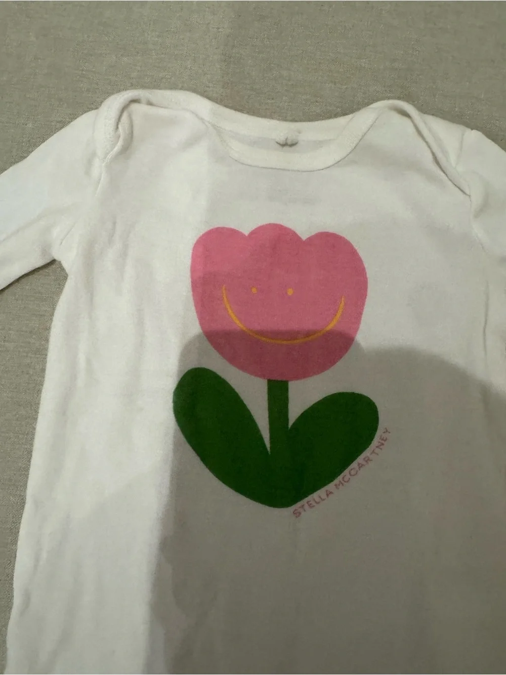 Stella McCartney Kids Floral Graphic Hat And Romper Set